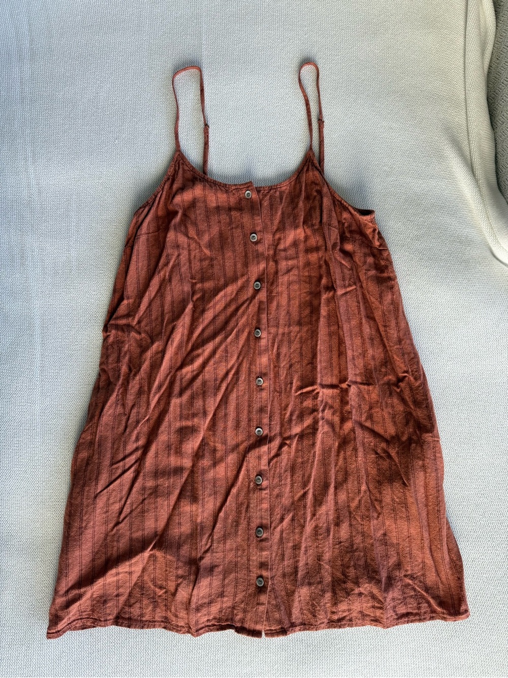 Treasure & Bond Rust Button-Front Cami - Burnt Orange